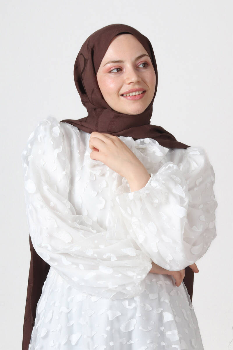 Acı Kahve Diamond Hüma Şal - harem