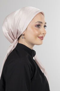 Açık Bej Janjan Eşarp - Thumbnail