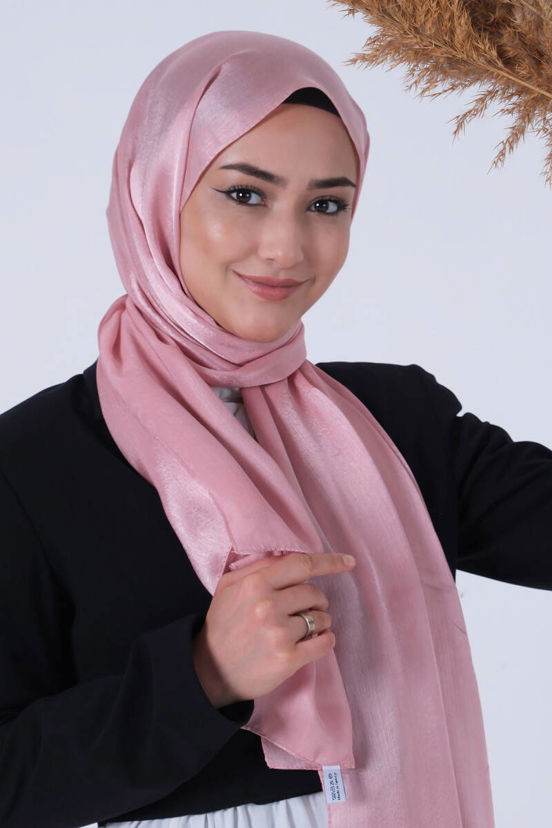 Açık Pudra Janjan Şal - harem