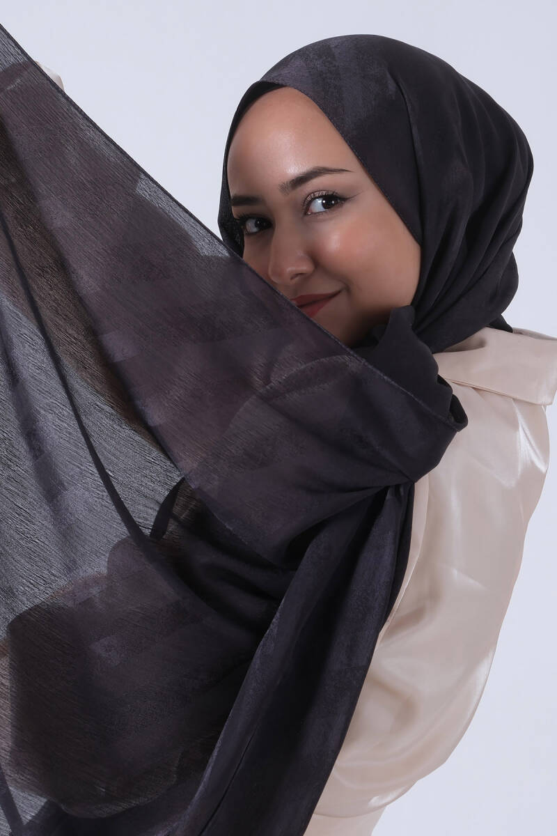 Antrasit Ahsen Jakar Şal 