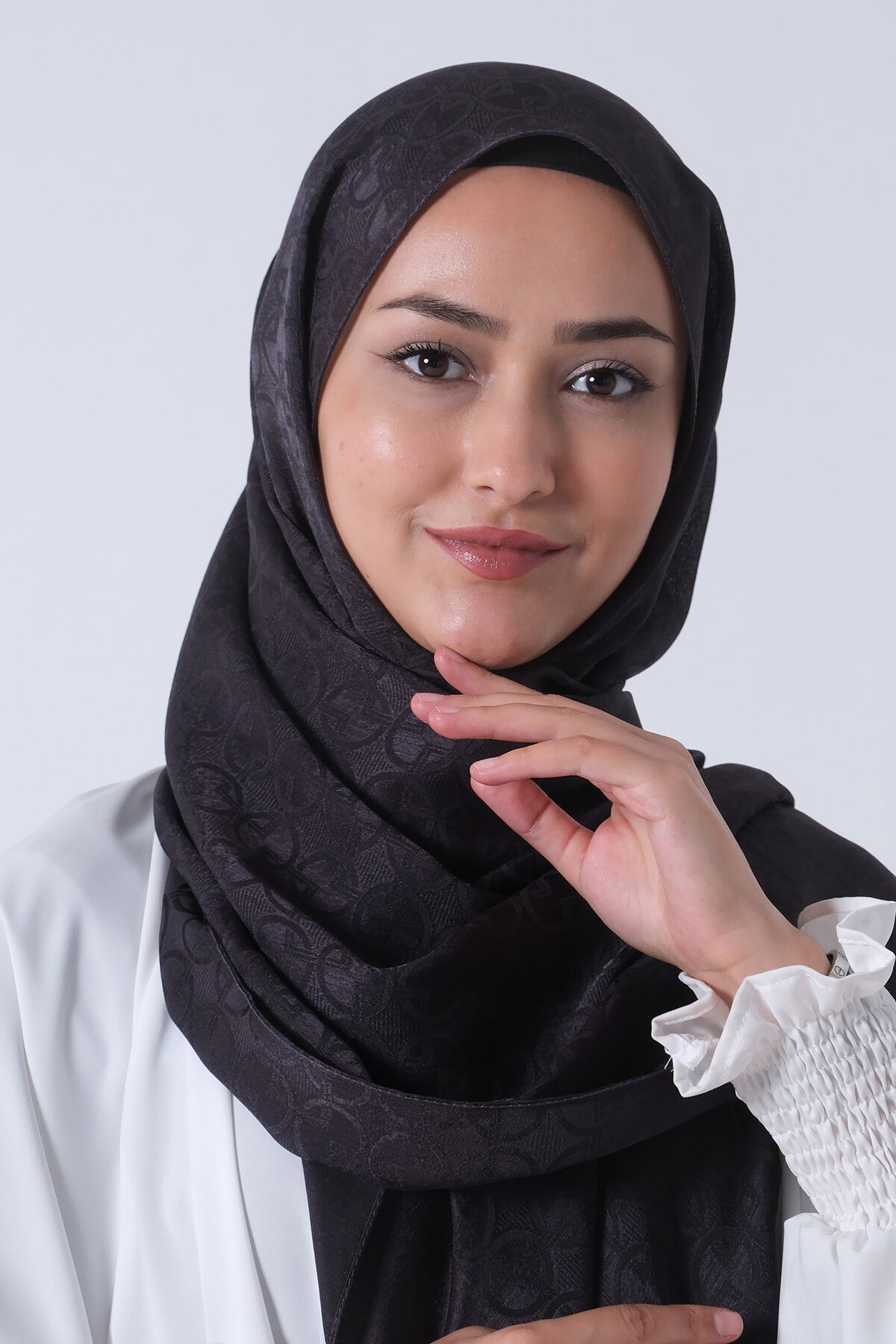 Antrasit Beyza Jakar Şal - 3