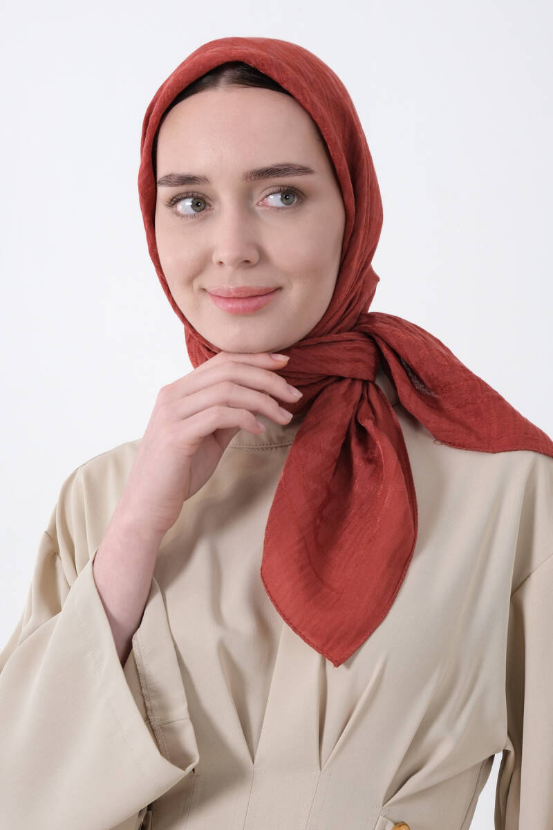 Bakır Pırlanta Nara Eşarp - harem