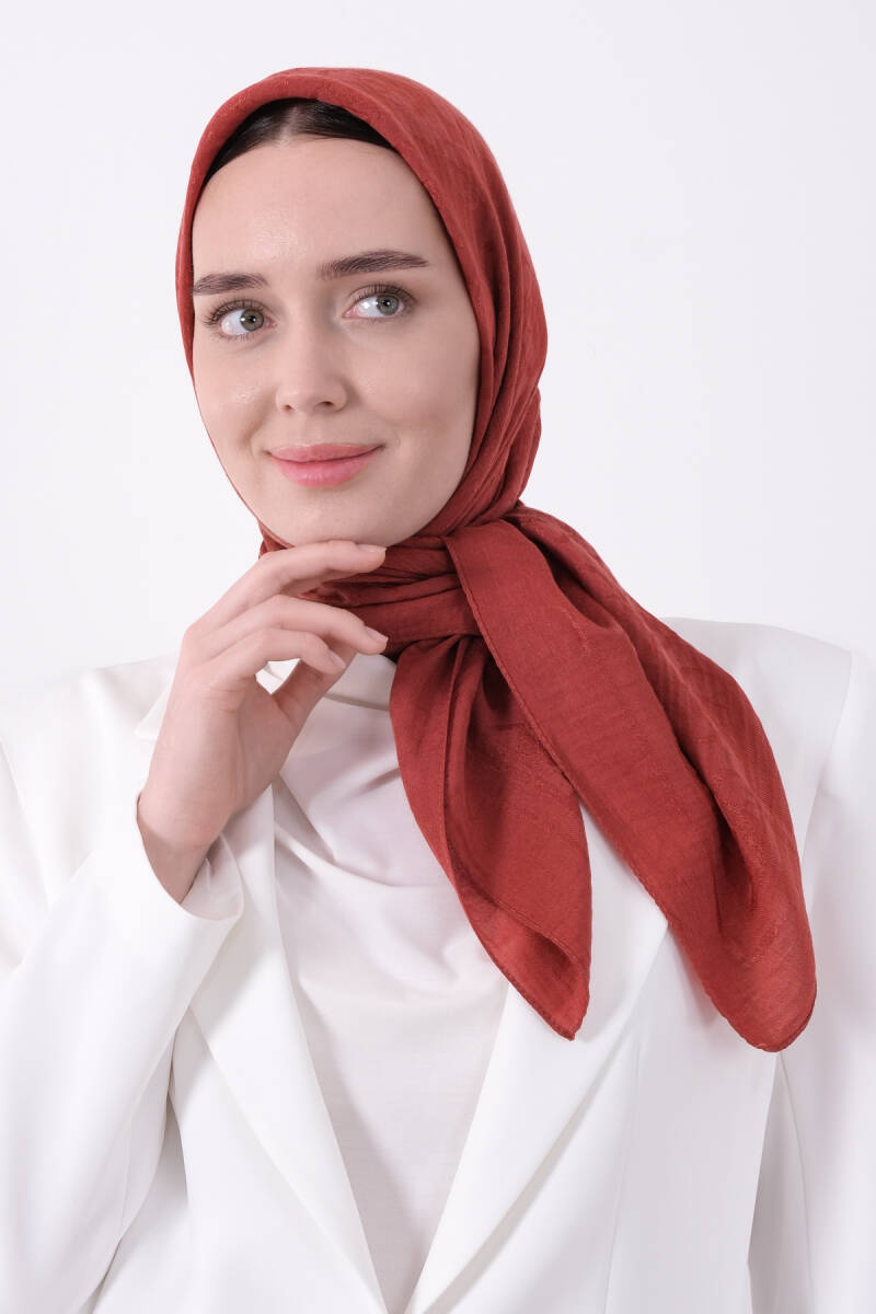 Bakır Pırlanta Orin Eşarp - harem