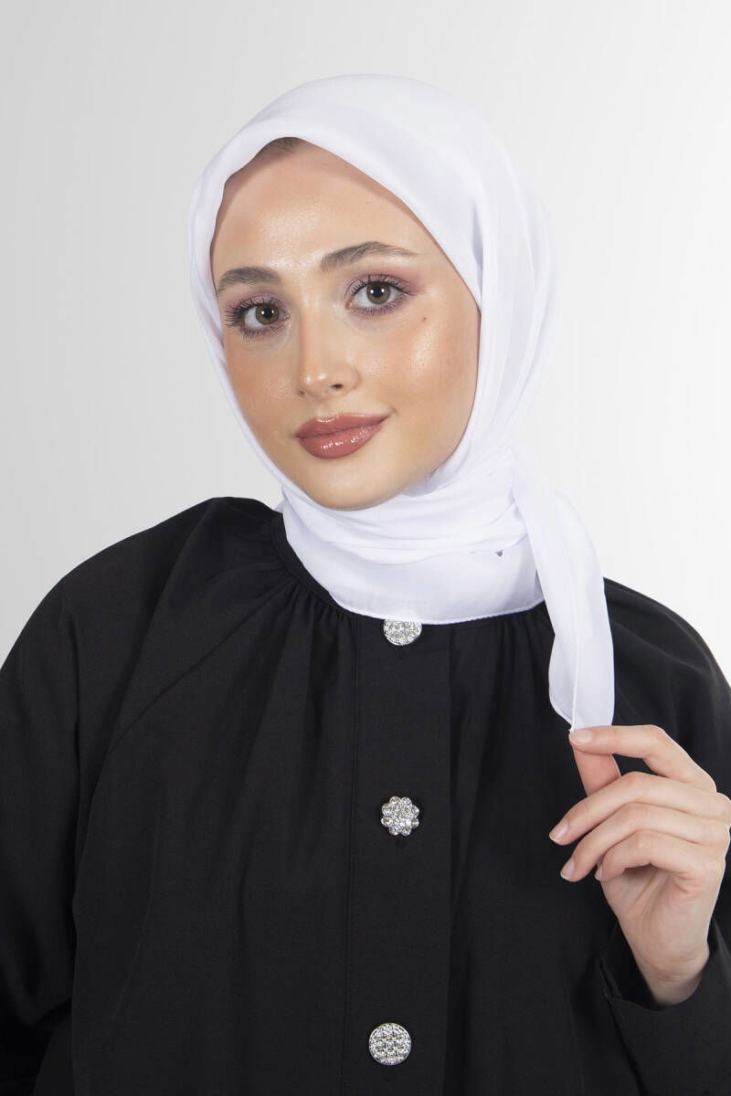 Beyaz Elmas Eşarp - harem