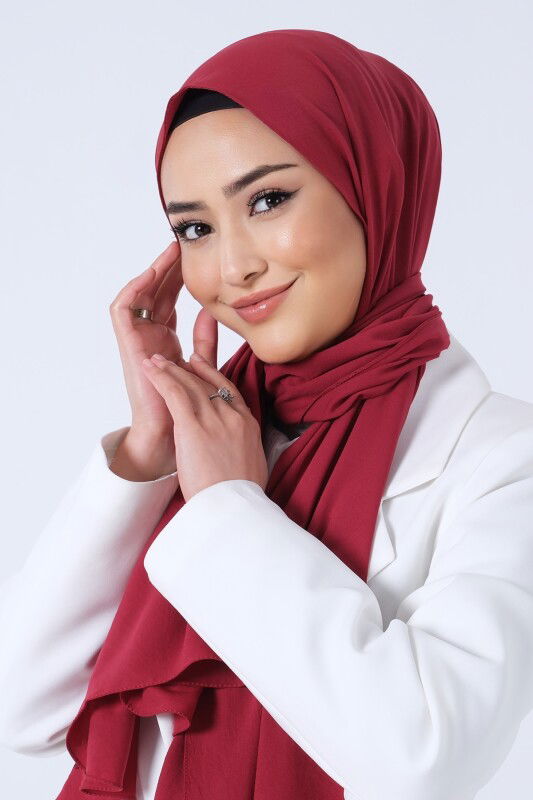 Bordo Asya Şal - 3