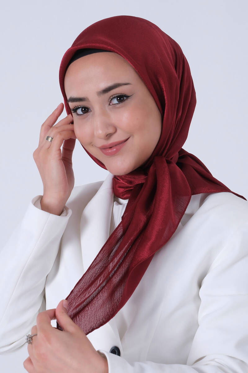 Bordo Janjan Eşarp - harem