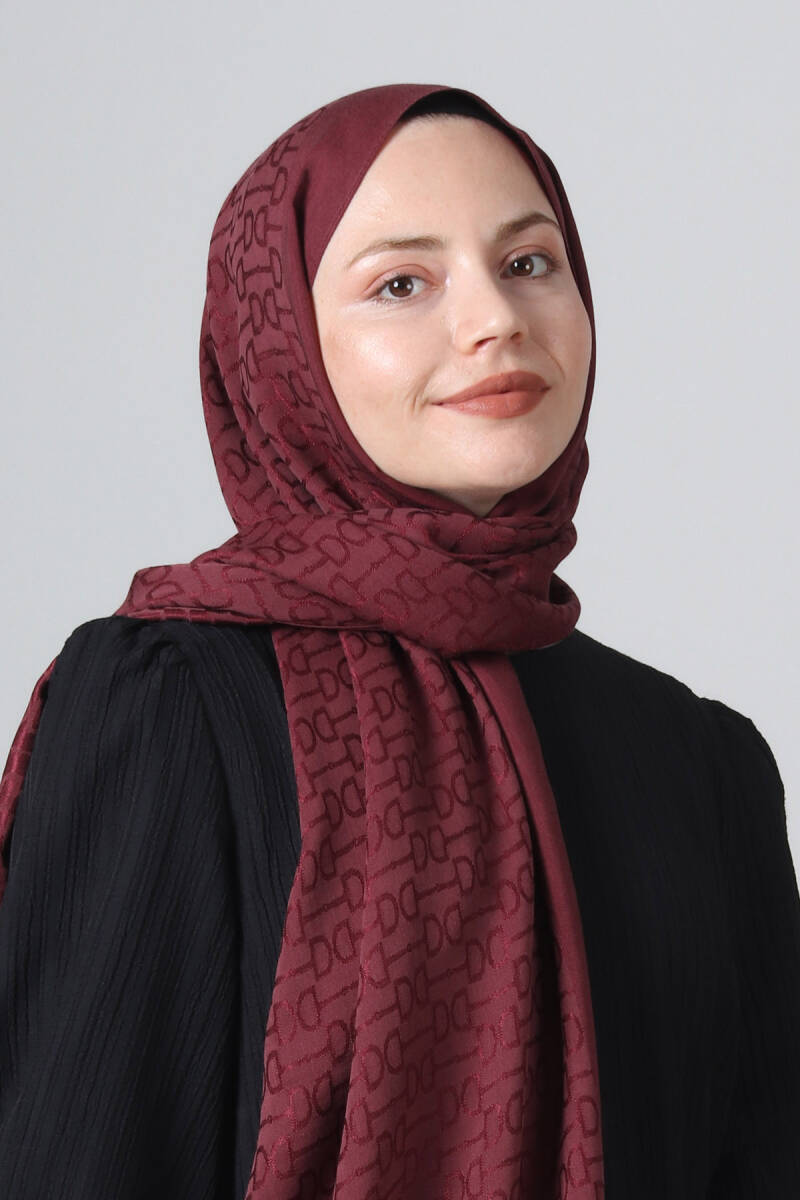 Bordo Perla Şal - harem