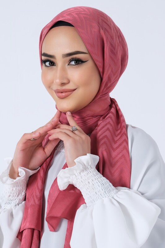 Coral Lino Jakar Şal - 37