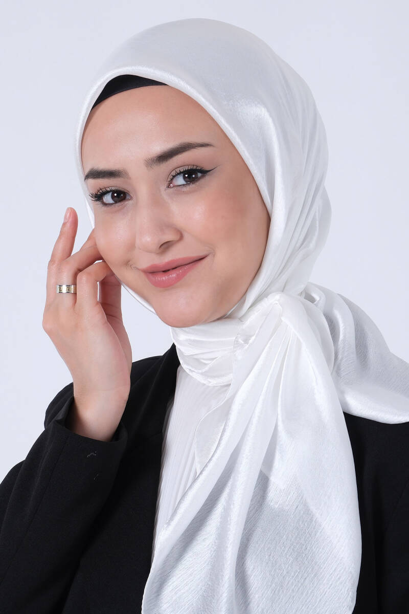 Ekru Janjan Eşarp - harem