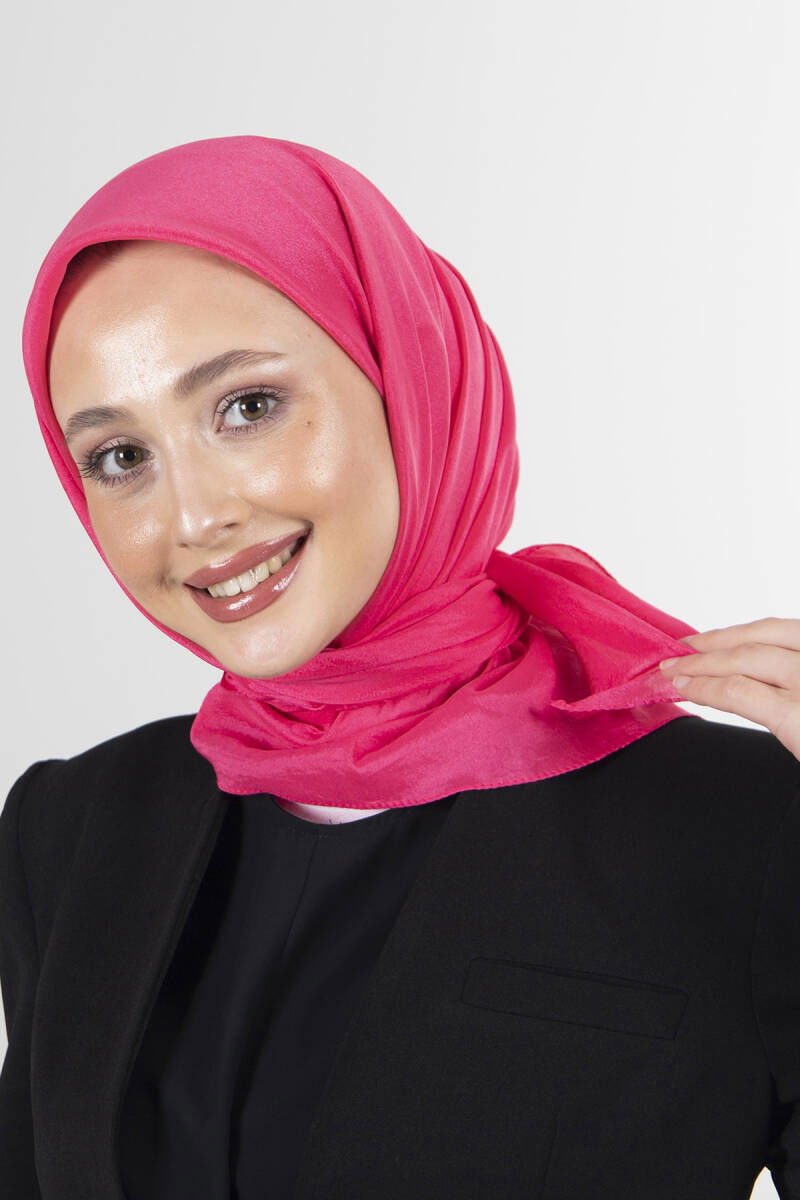 Fuşya Brisa Vual Eşarp 