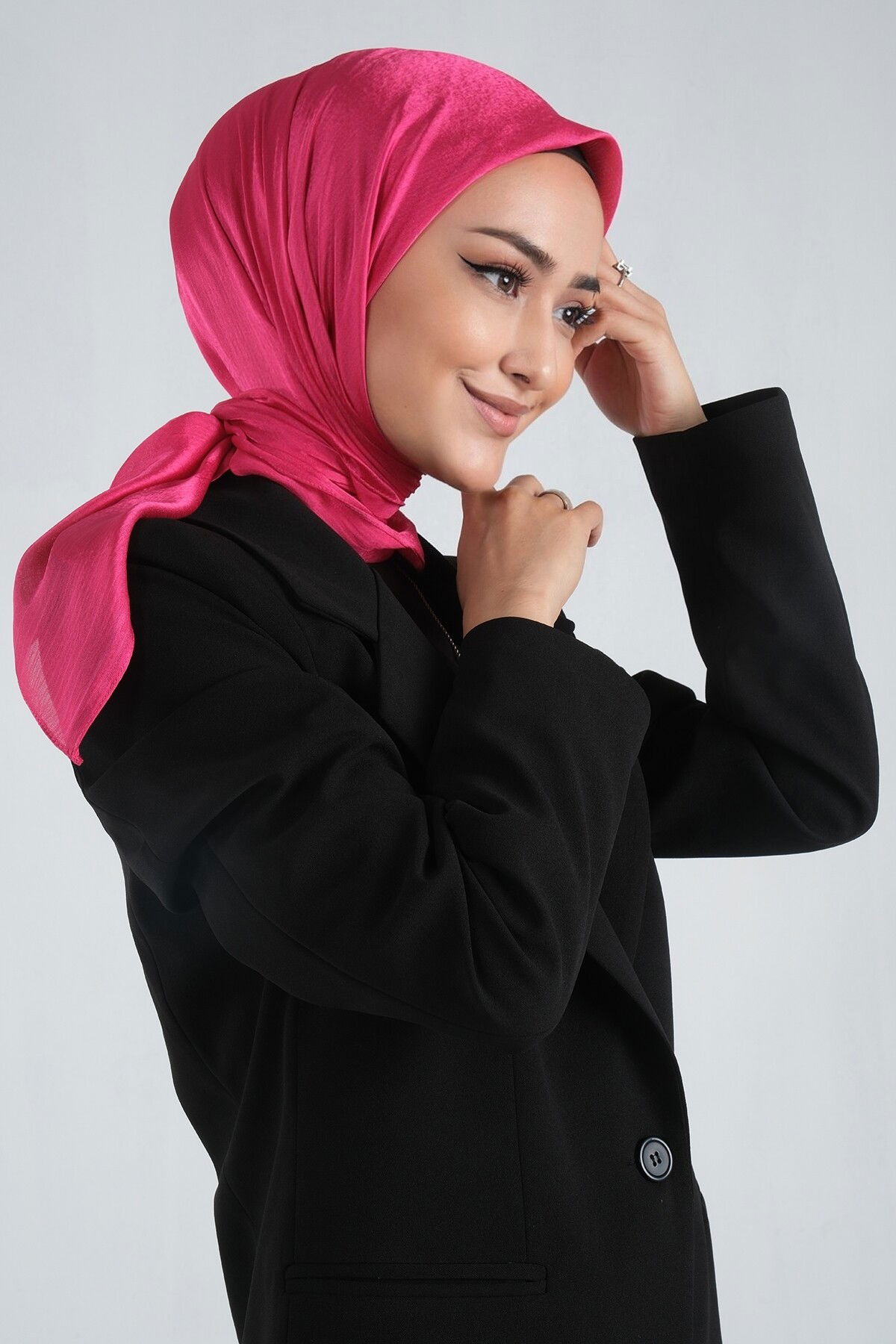 Fuşya Janjan Eşarp - 3