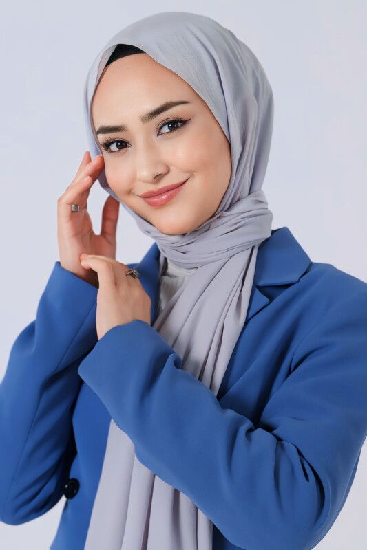 Gri Asya Şal - 1