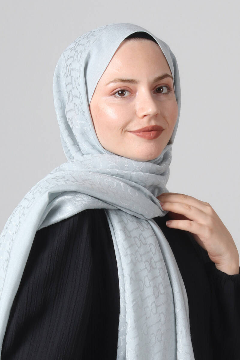 Gri Perla Şal - harem