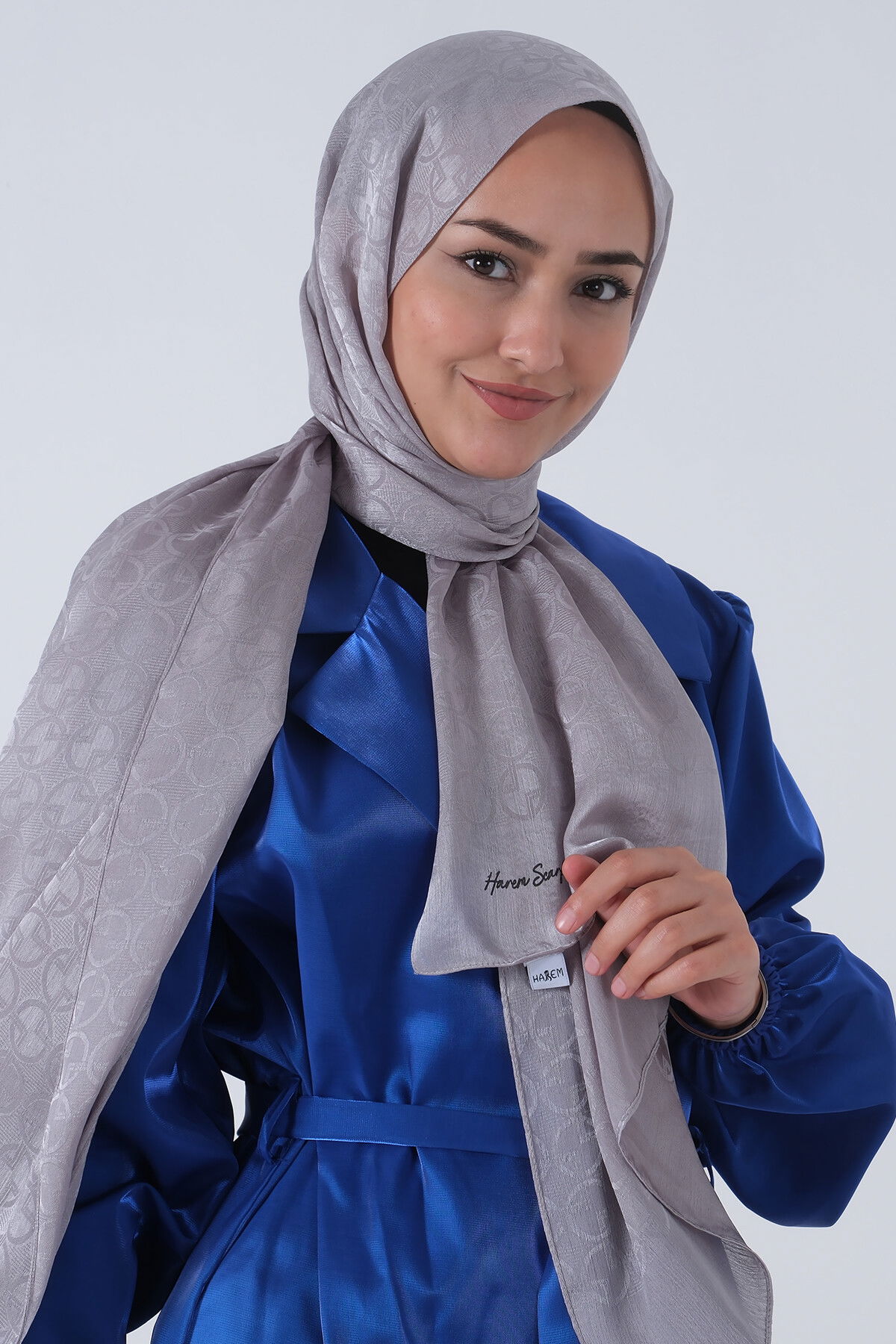 Gümüş Beyza Jakar Şal - 2