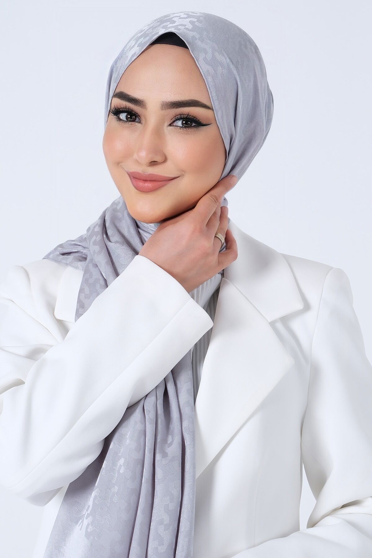 Gümüş Eslem Jakar Şal - 2