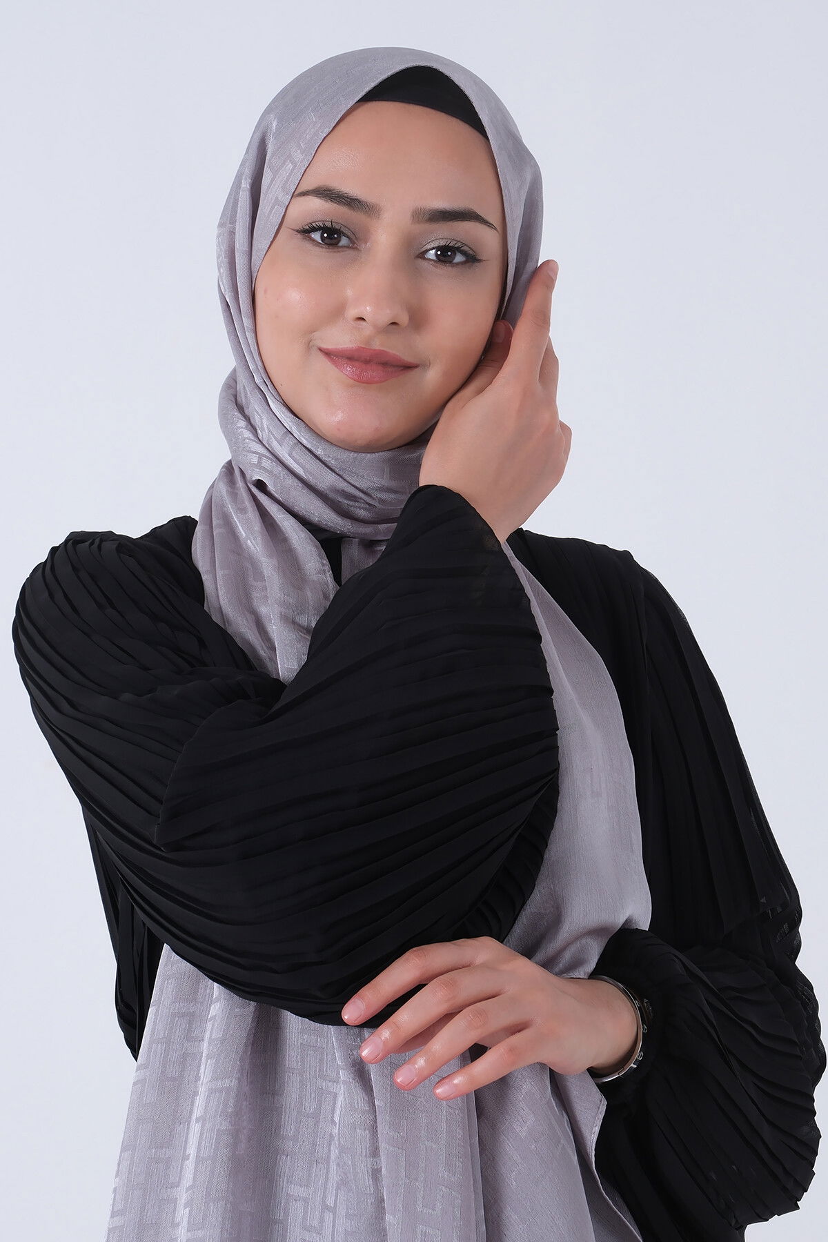 Gümüş Nisa Jakar Şal - 2