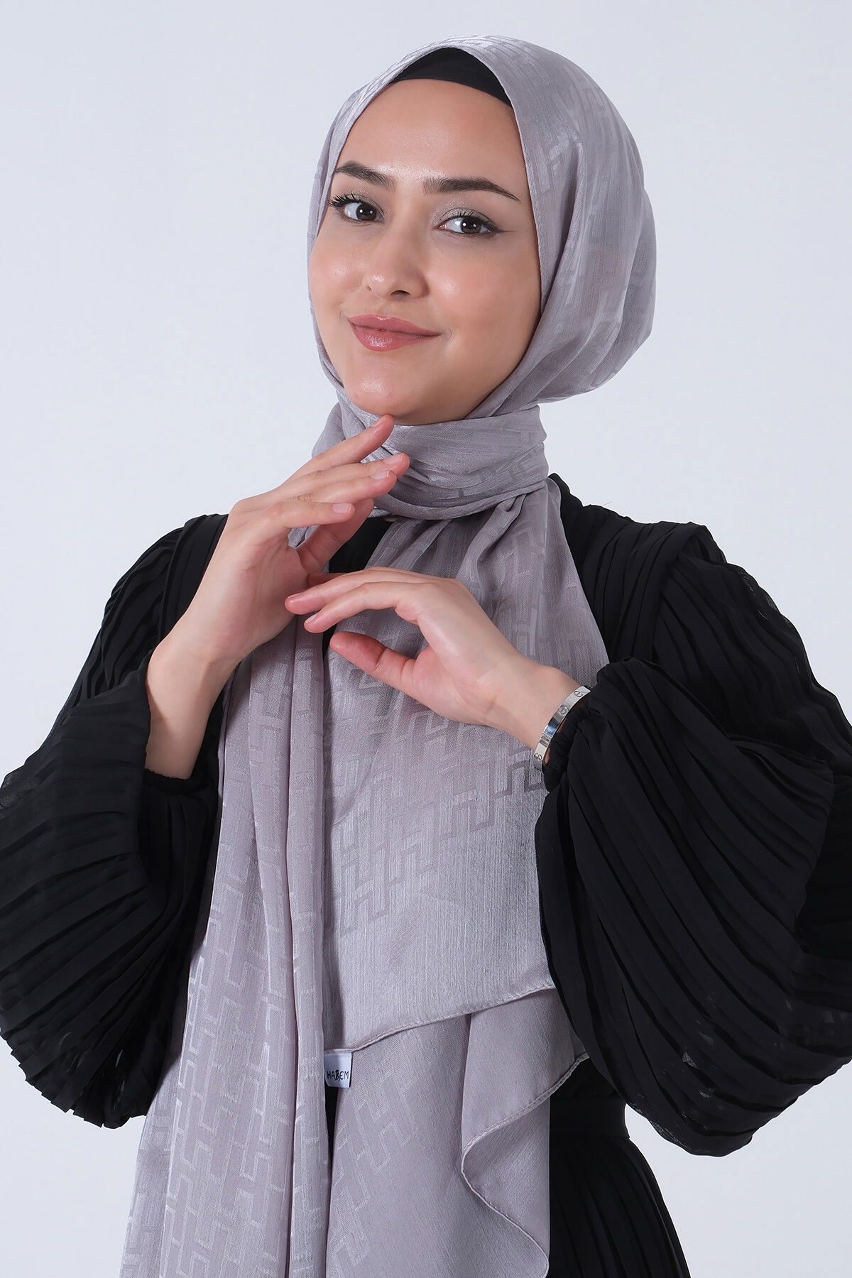 Gümüş Nisa Jakar Şal - 6