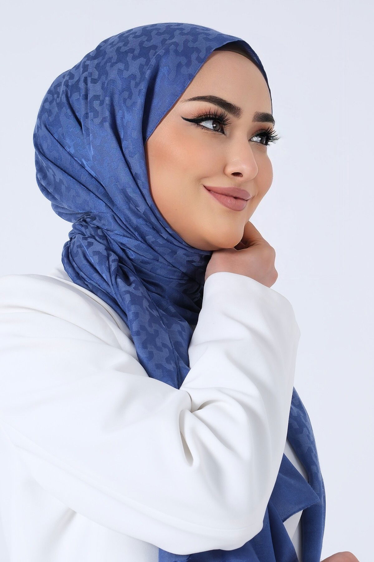 İndigo Eslem Jakar Şal - 4