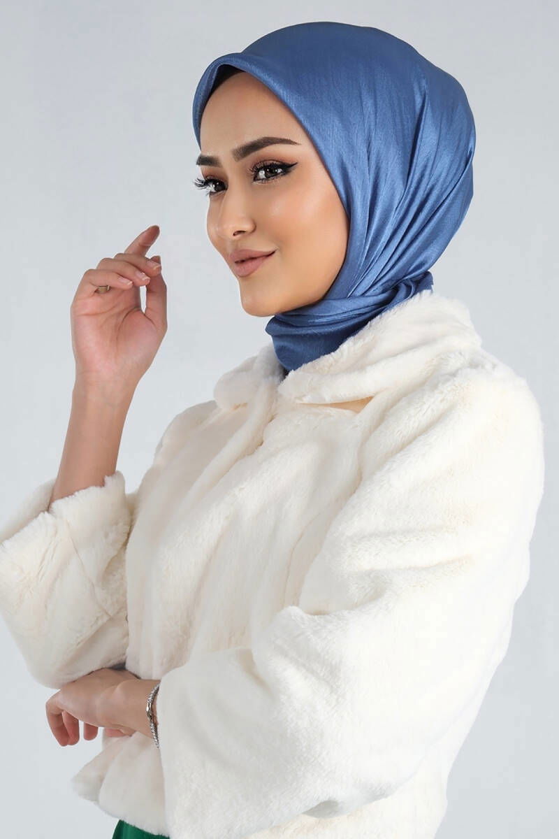 İndigo Janjan Eşarp - harem