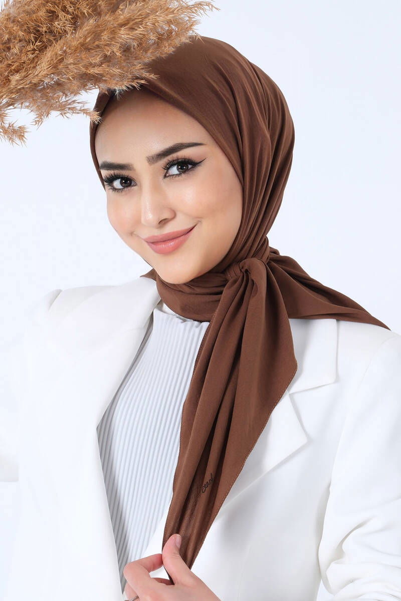 Kahve Asya Eşarp - harem