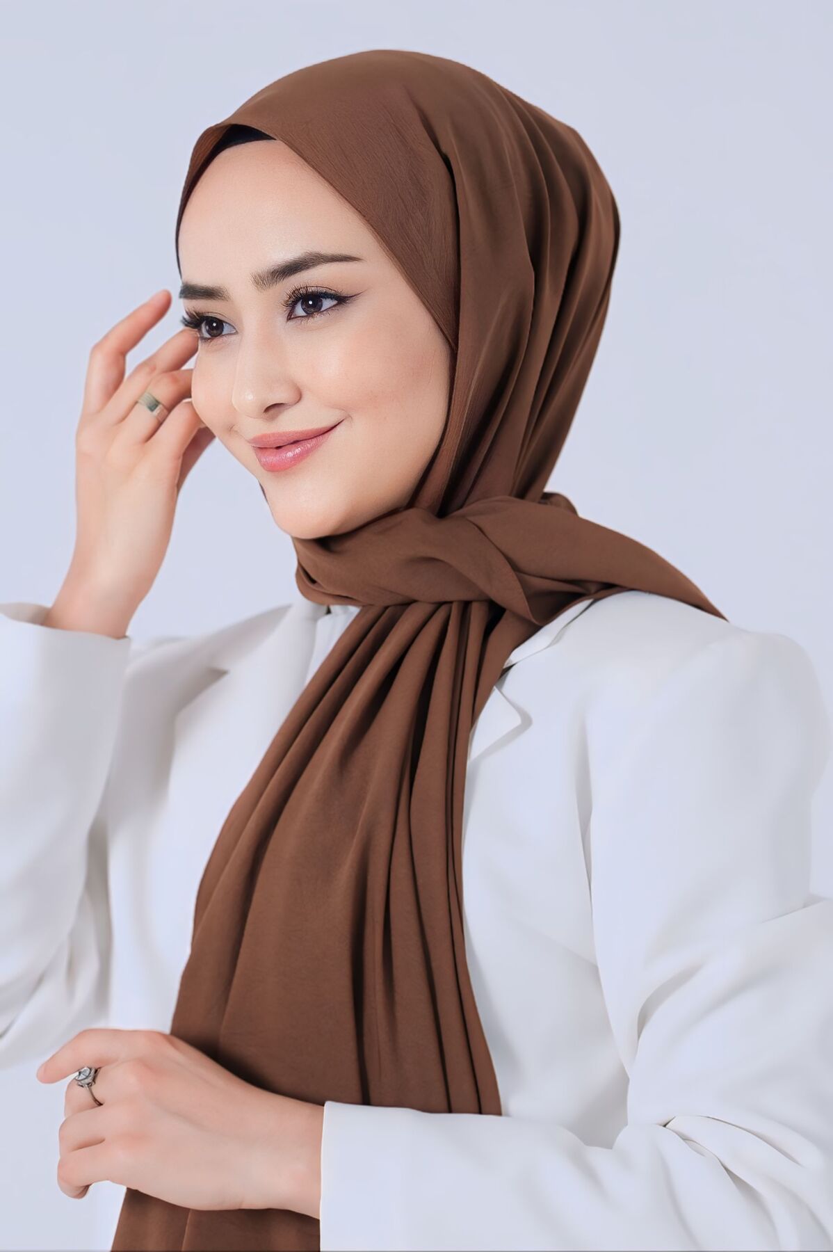Kahve Asya Şal