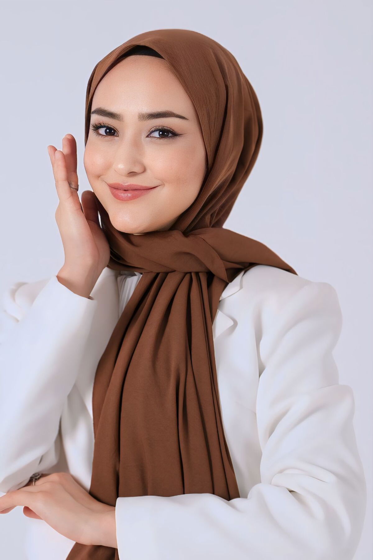 Kahve Asya Şal
