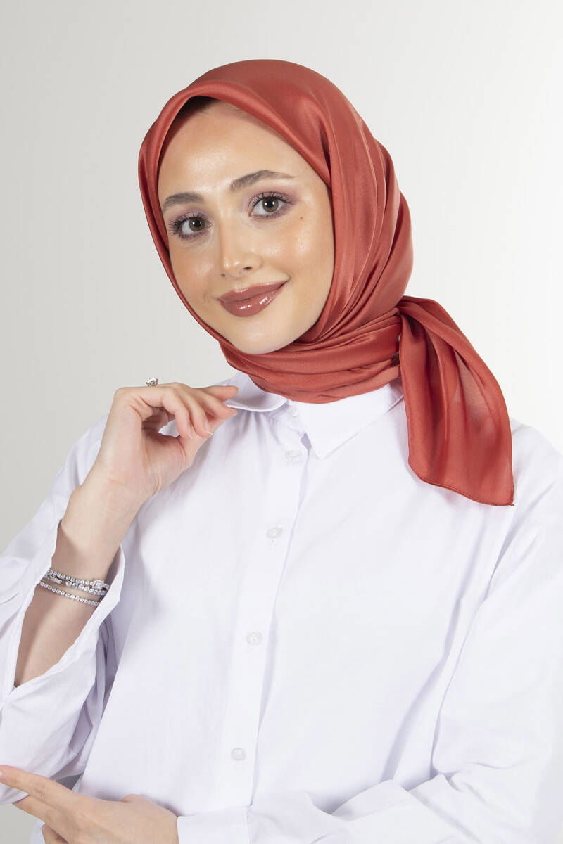 Kiremit Elmas Eşarp - harem