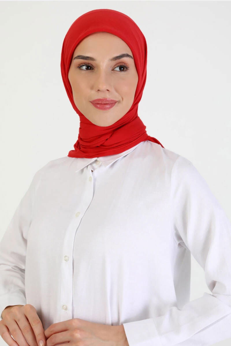 Kırmızı Amor Eşarp - harem