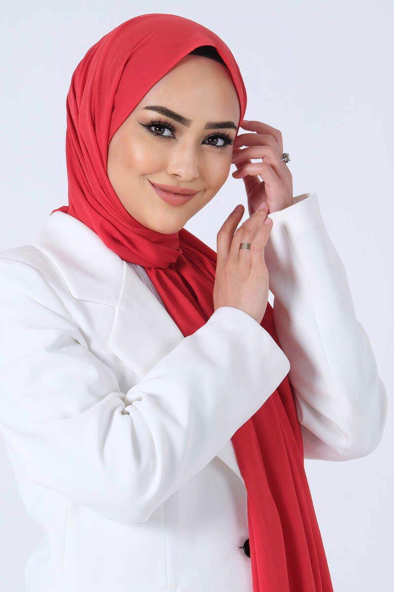 Kırmızı Asya Şal - harem