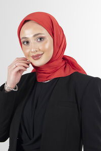 Kırmızı Brisa Vual Eşarp - Thumbnail