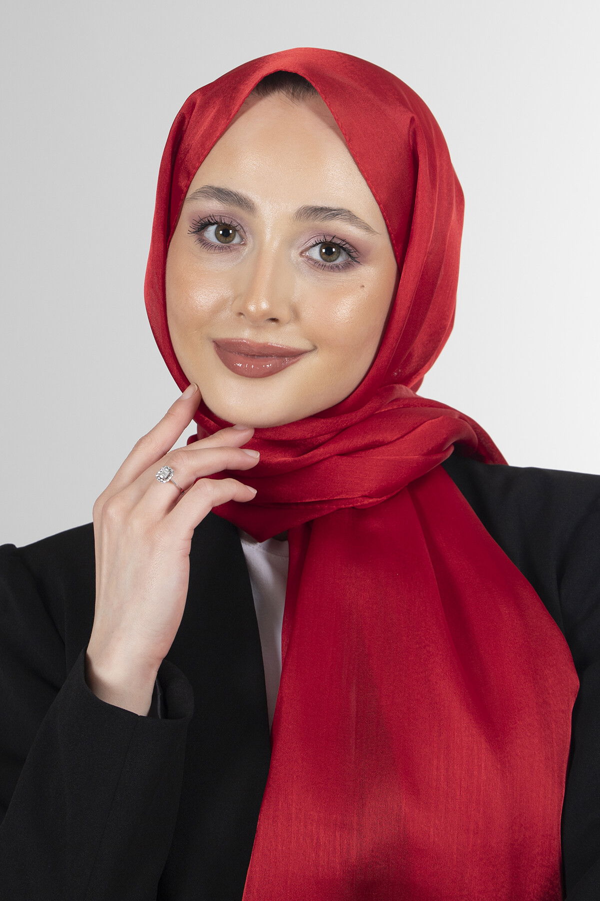 Kırmızı Janjan Şal - 8