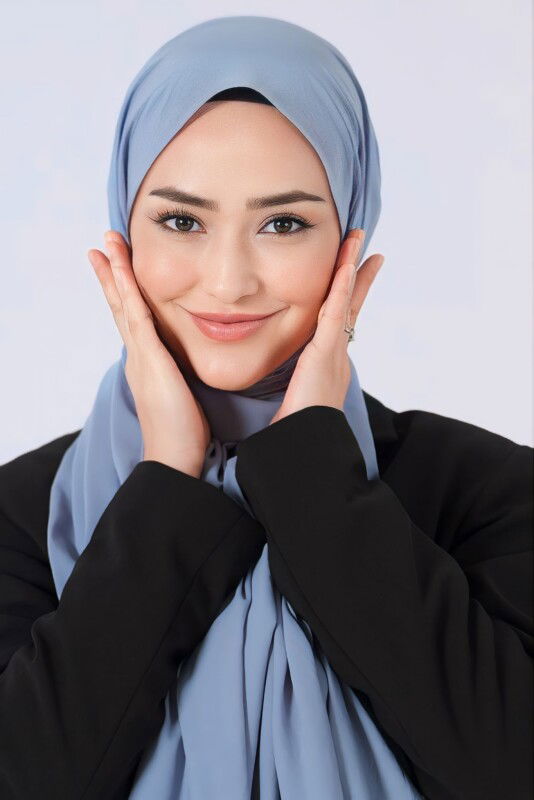 Kot Mavi Asya Şal - 2