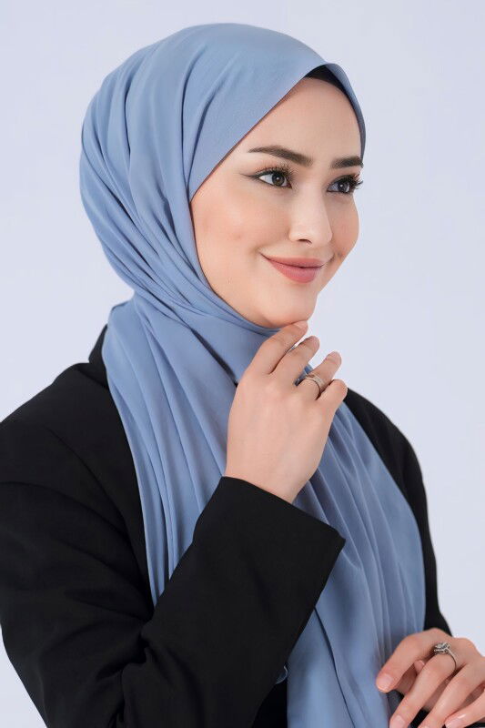 Kot Mavi Asya Şal - 5