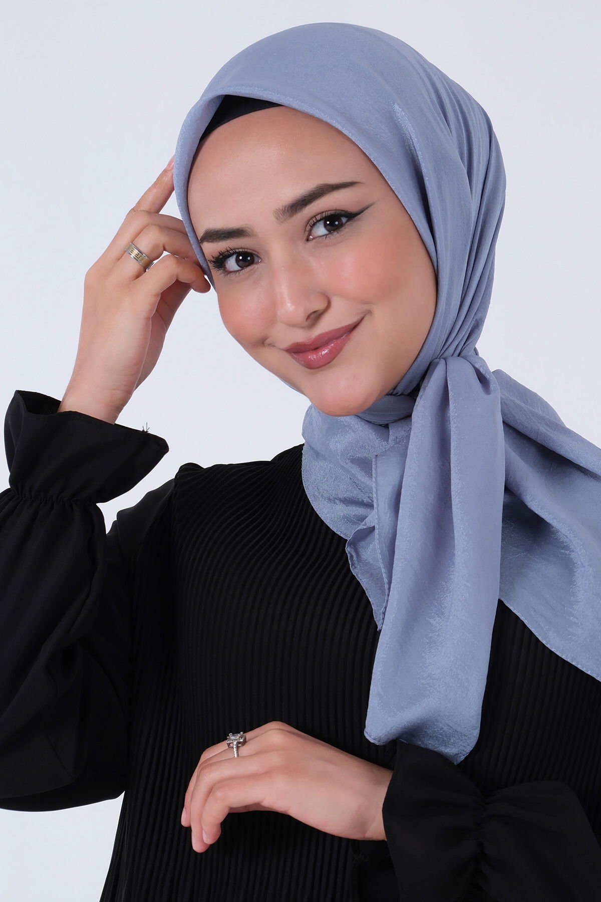 Kot Mavi Brisa Vual Eşarp - 1