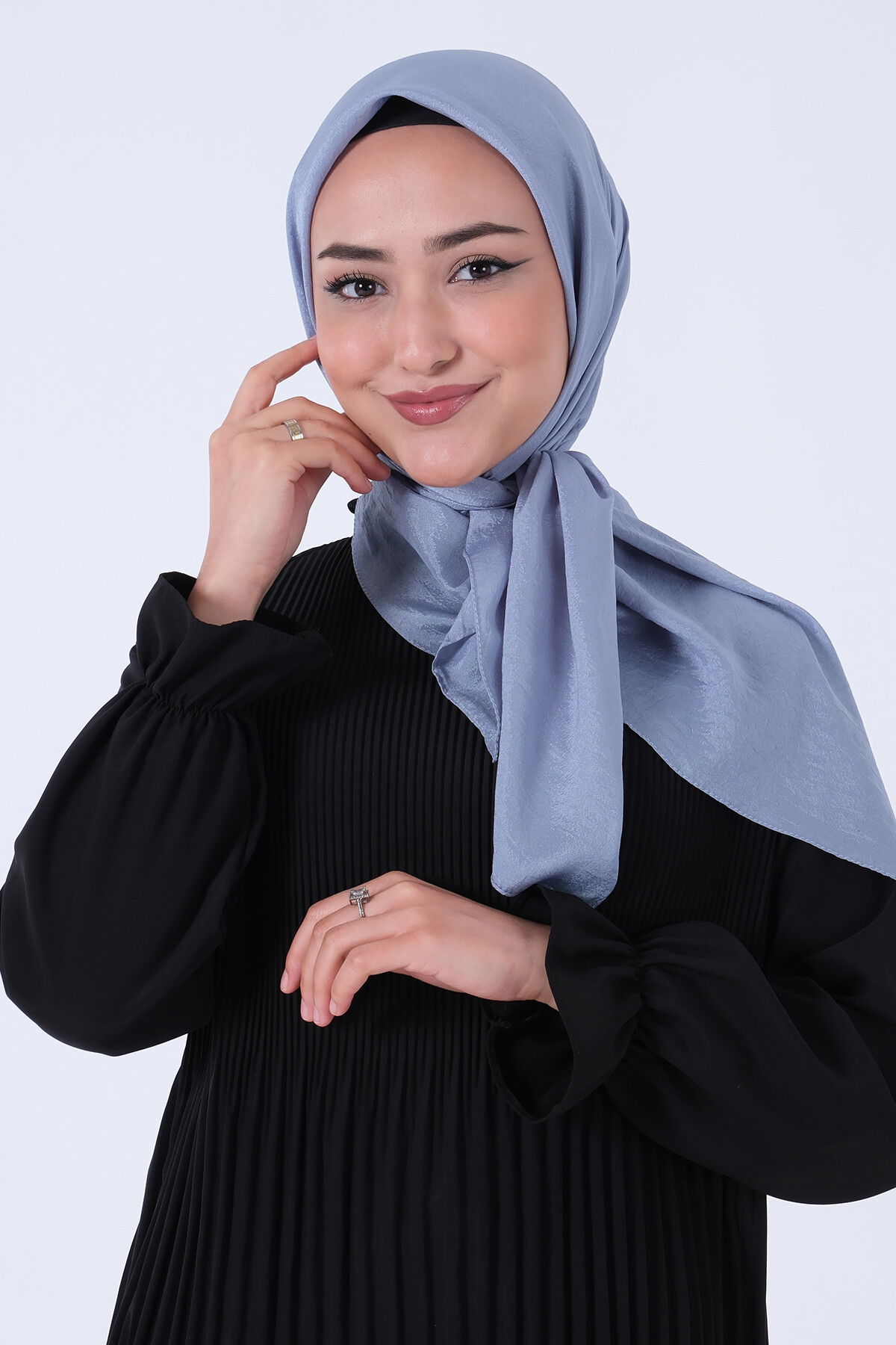 Kot Mavi Brisa Vual Eşarp - 2