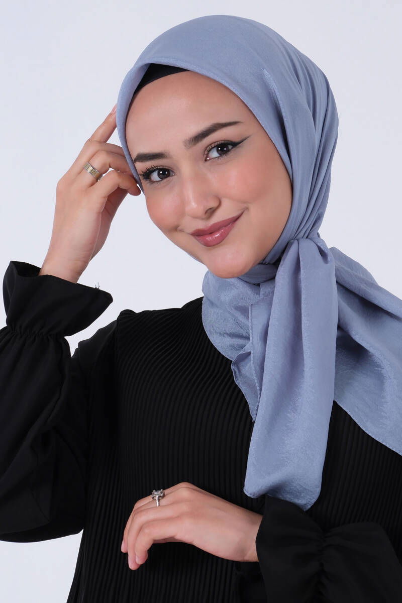 Kot Mavi Brisa Vual Eşarp - harem