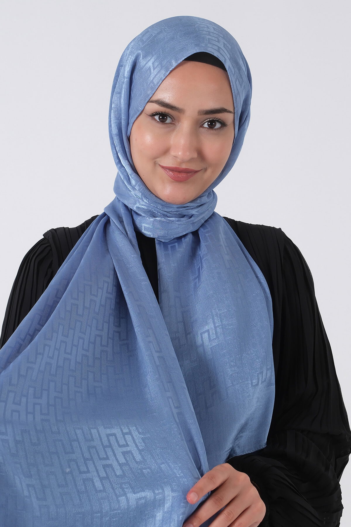 Kot Mavi Nisa Jakar Şal - 3