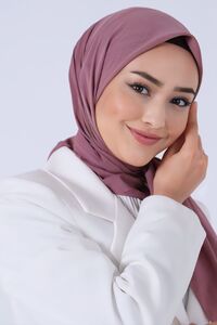 Koyu Lavanta Asya Eşarp - Thumbnail