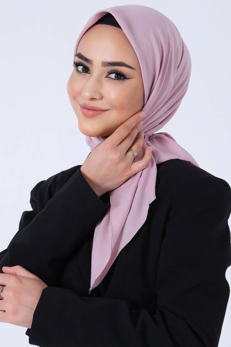 Koyu Pudra Asya Eşarp - harem