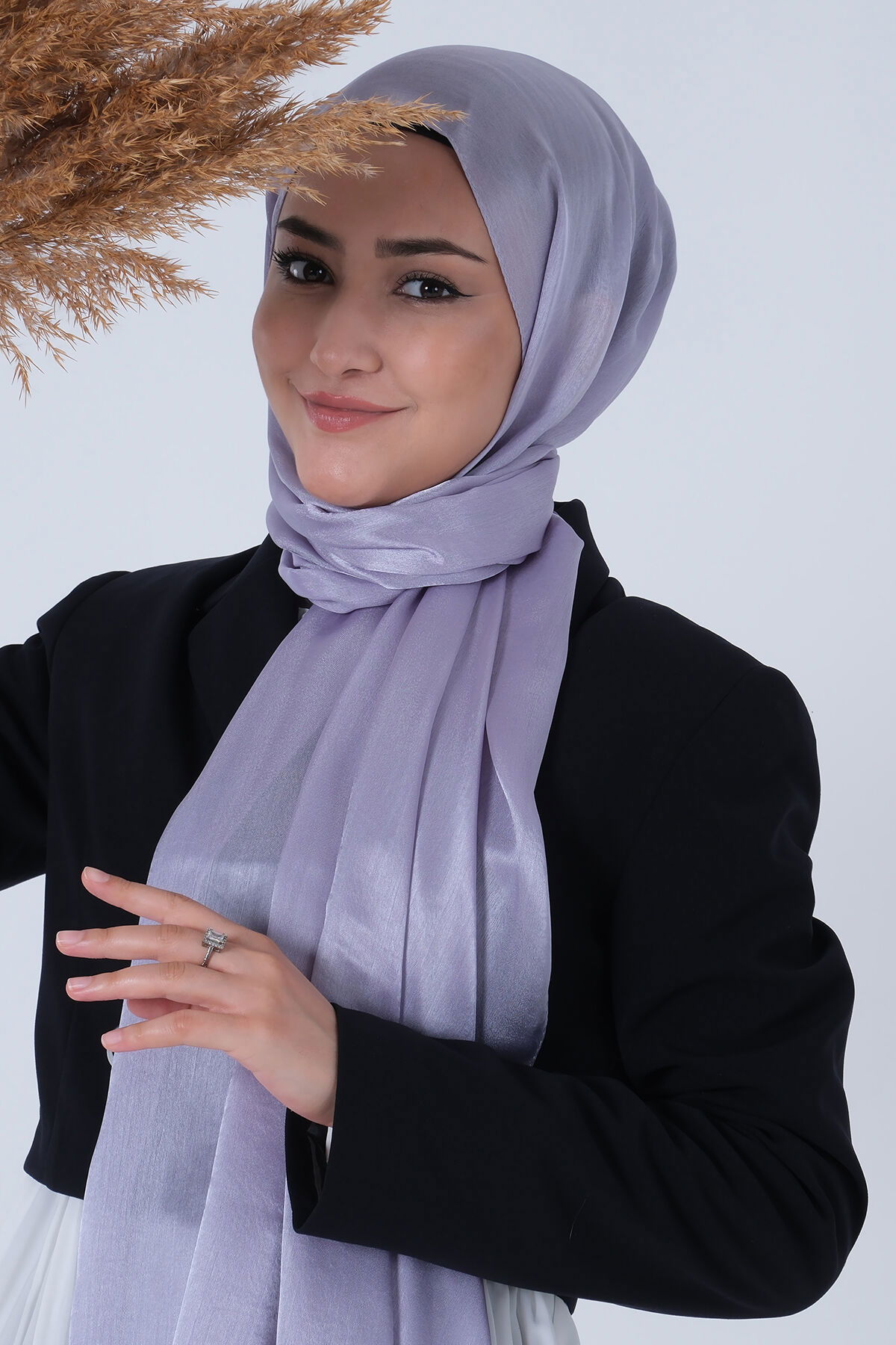 Lila Janjan Şal 