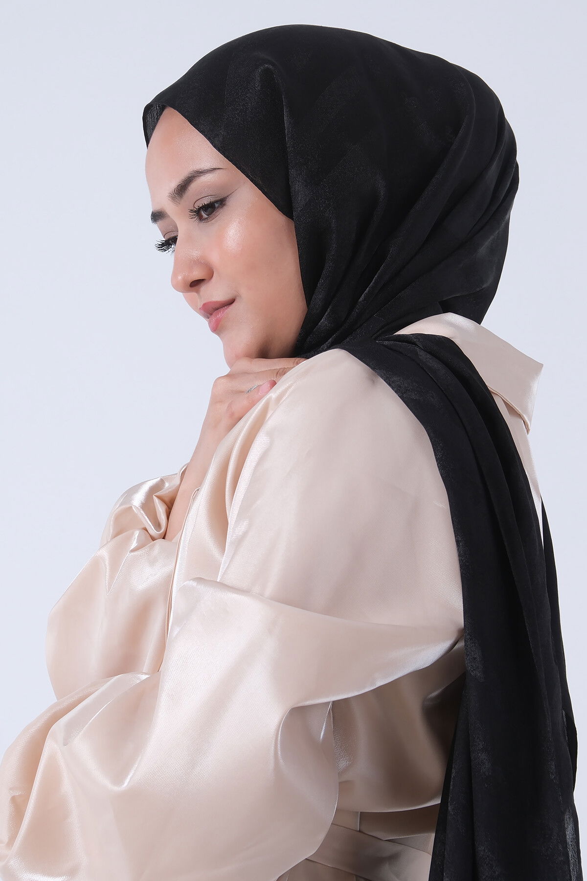 Siyah Ahsen Jakar Şal - 6