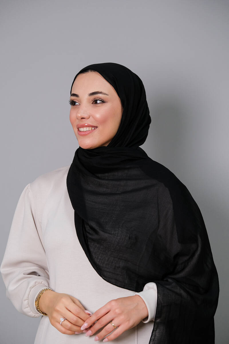 Siyah Allya Şal 