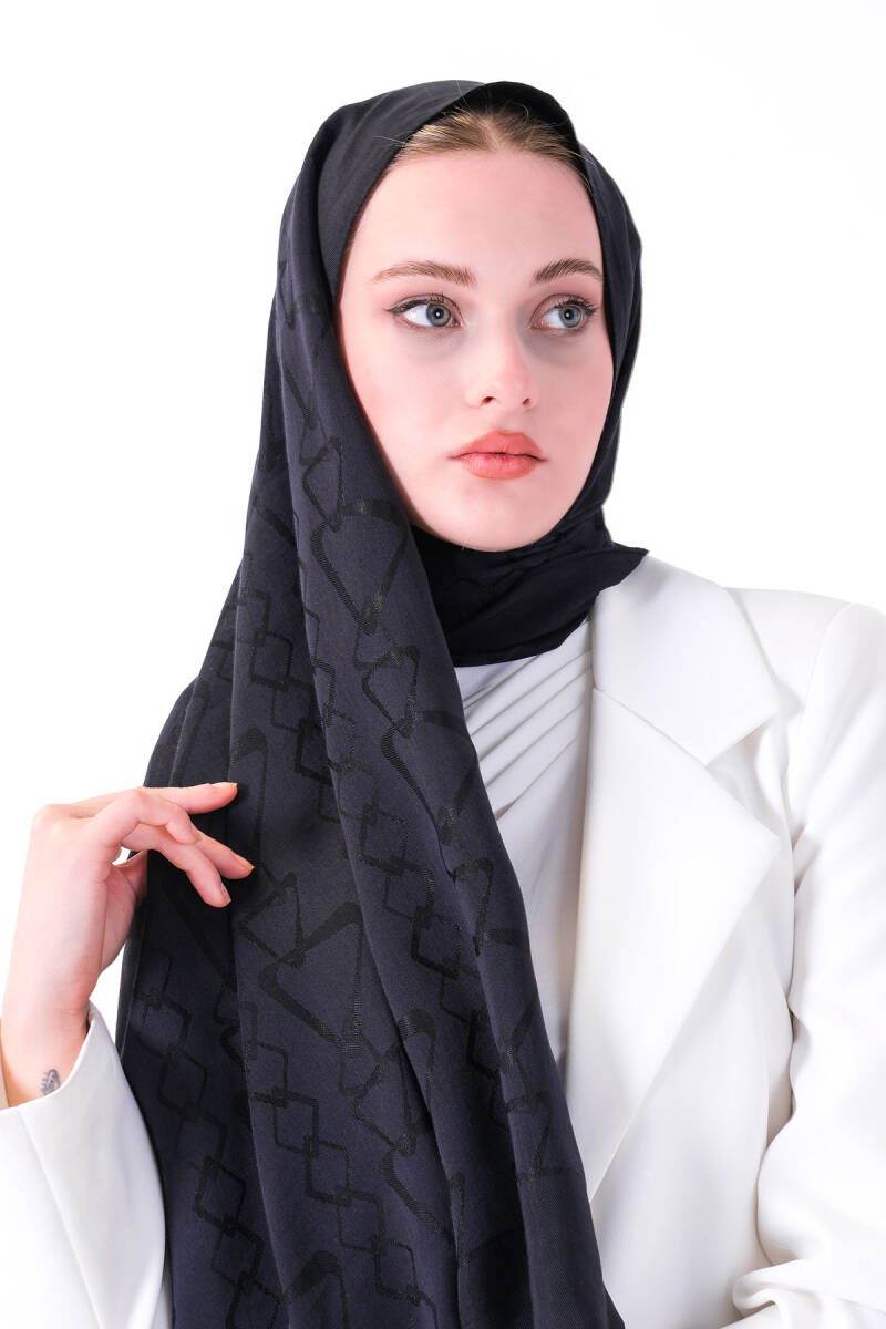 Siyah Diamond Asel Şal 