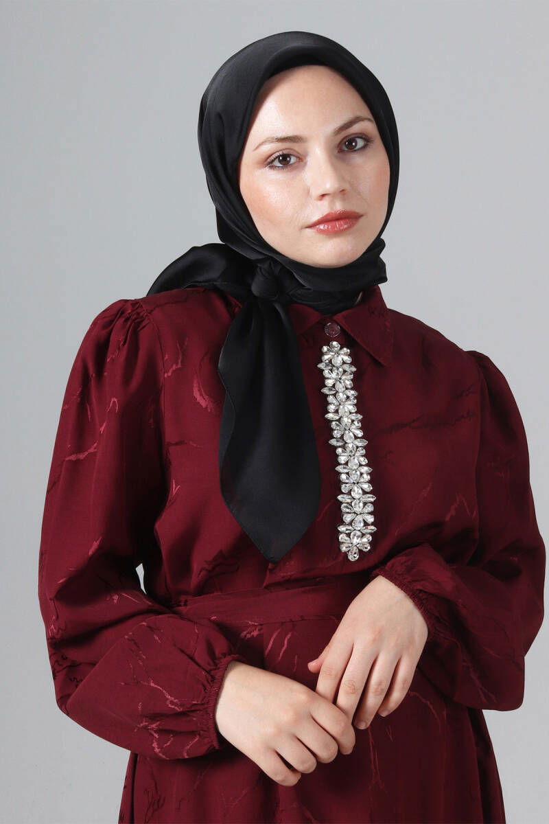 V-1 Como Saten Eşarp - harem