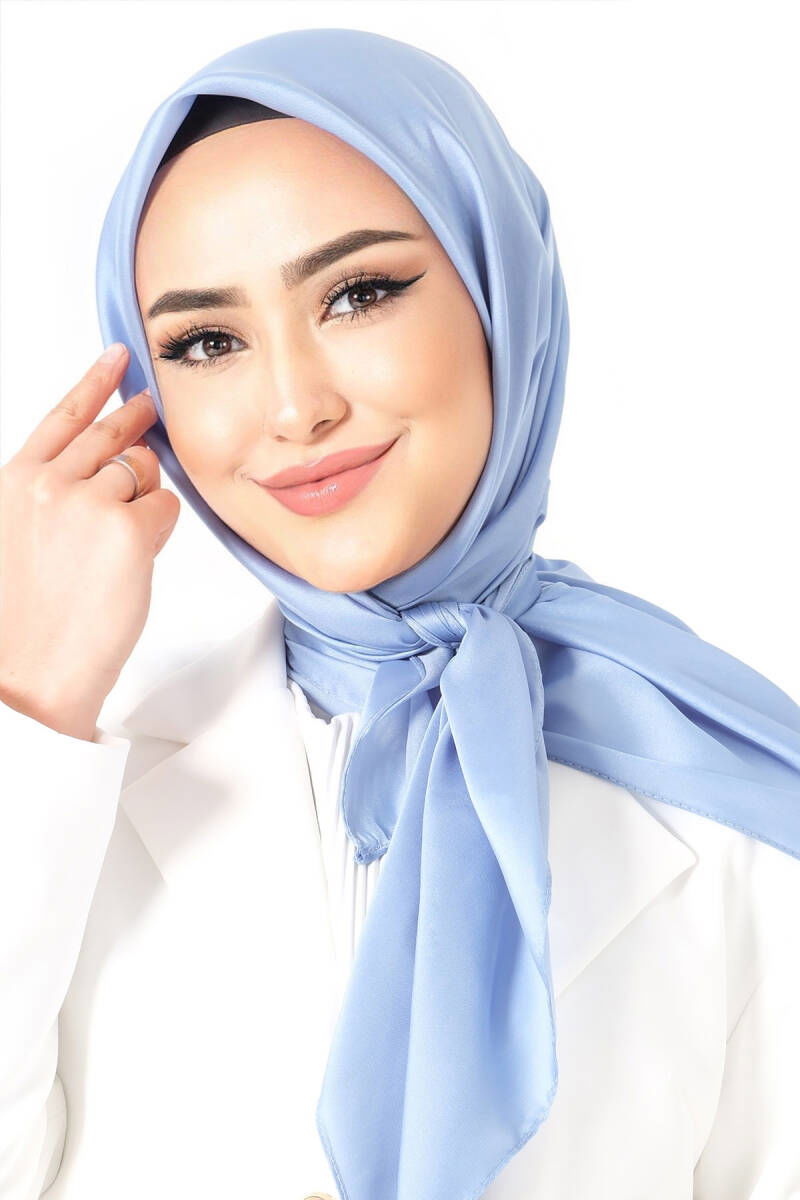 V-13 Kristal Saten Eşarp - harem