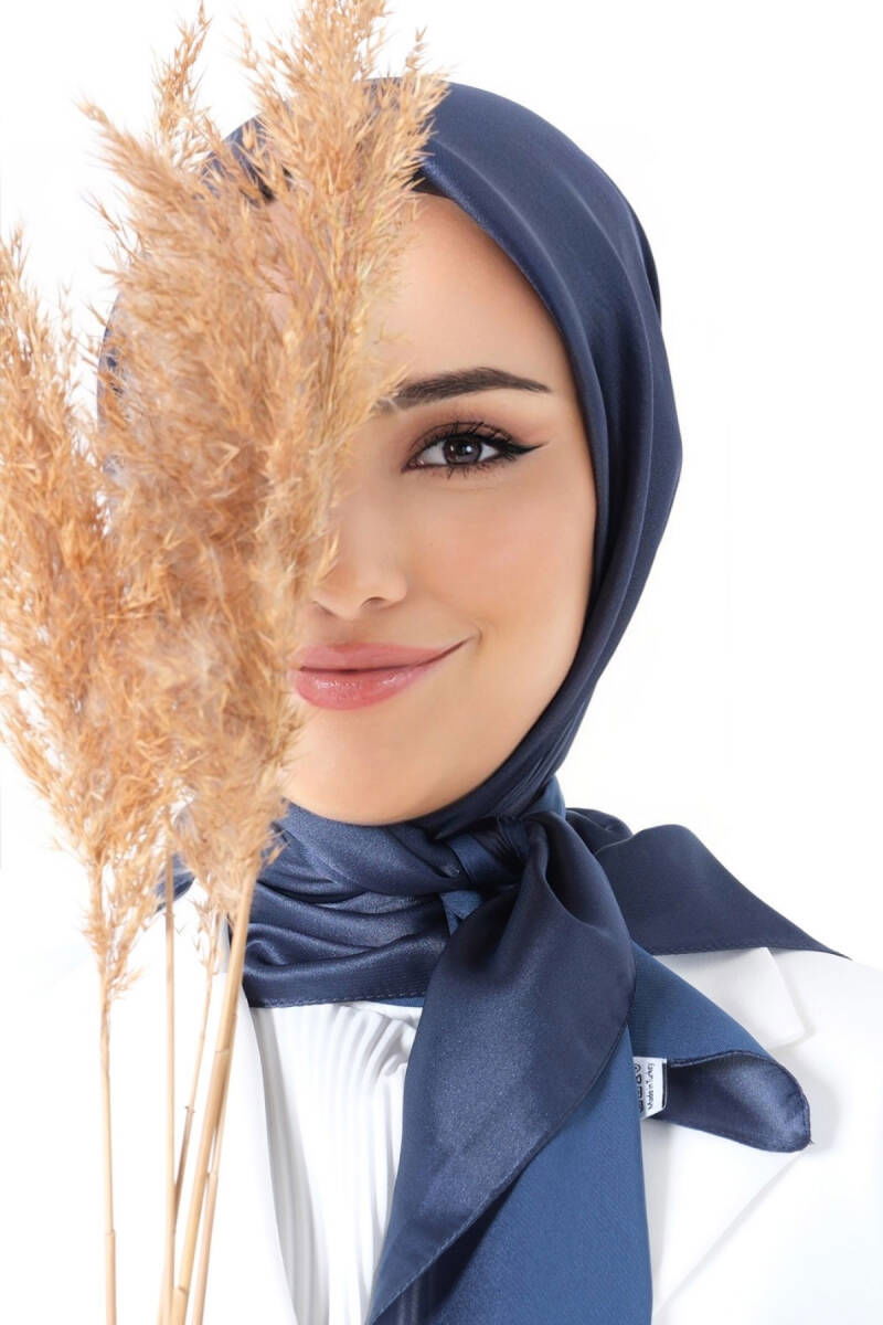 V-14 Kristal Saten Eşarp - harem