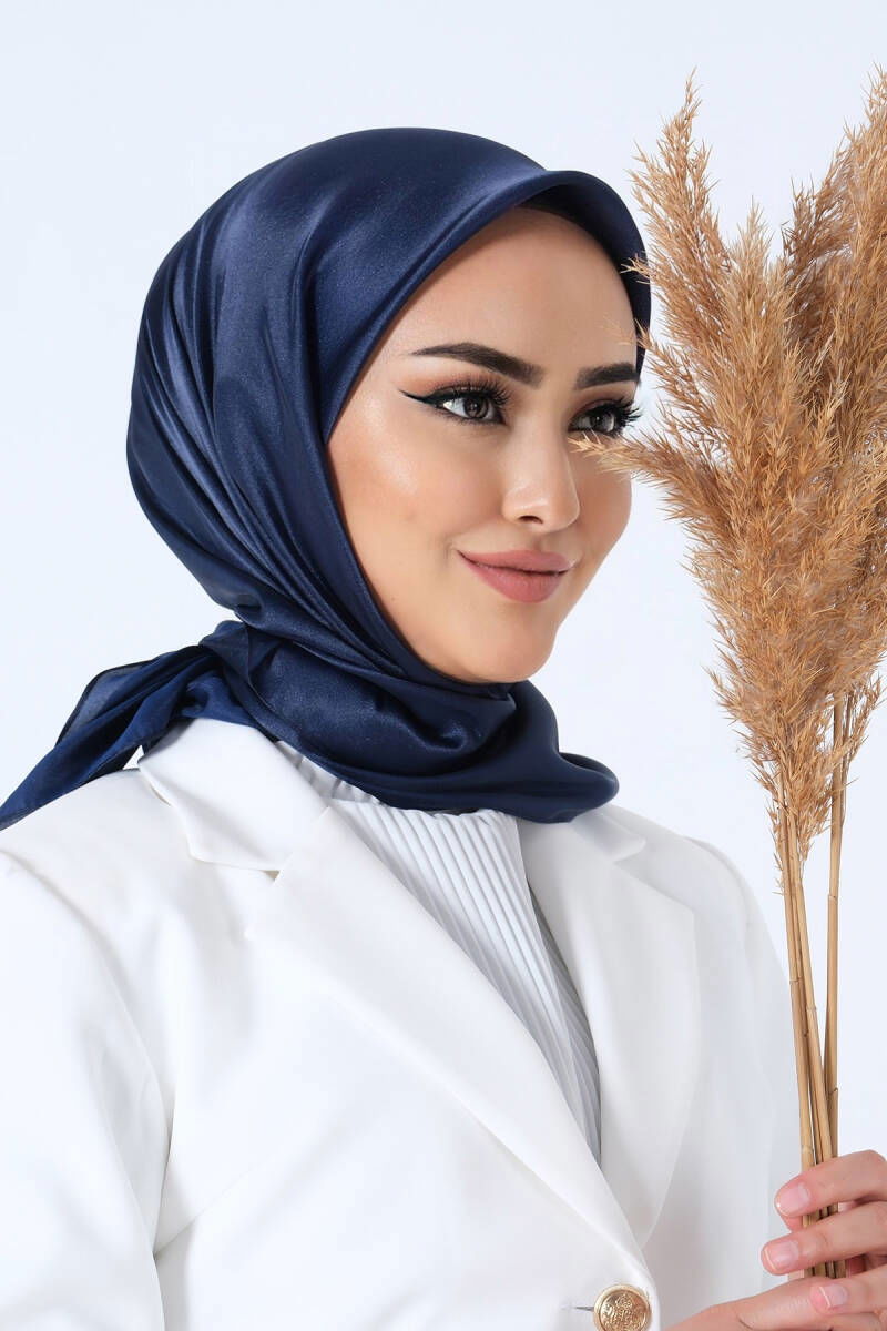 V-2 Kristal Saten Eşarp - harem