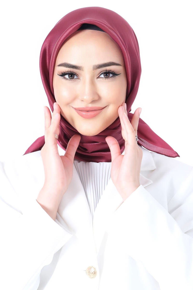 V-36 Kristal Saten Eşarp 