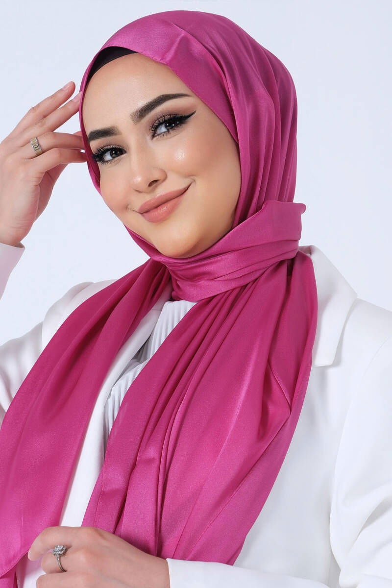 V-40 Kristal Saten Şal 