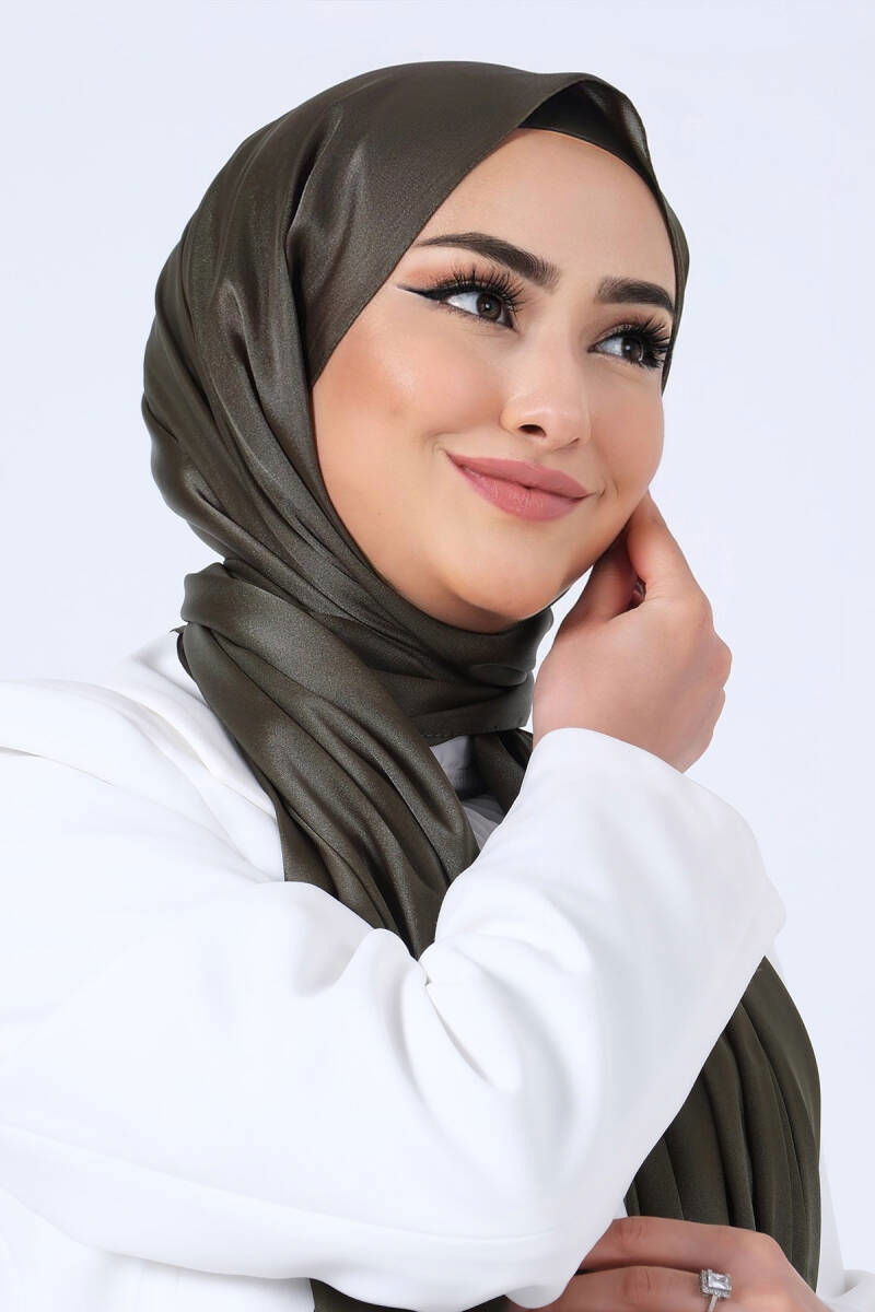 V-45 Kristal Saten Şal 